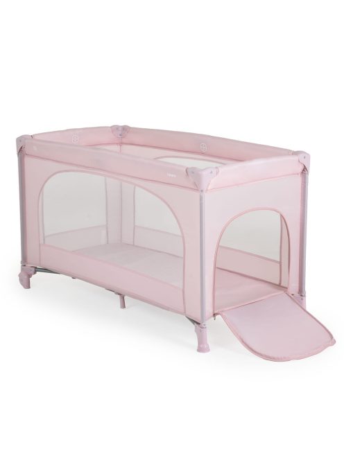 Moni UNO utazóágy 1 szintes zippes kibújóval PINK 