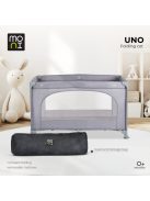 Moni UNO utazóágy 1 szintes zippes kibújóval PINK 