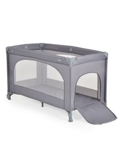 Moni NO utazóágy1 szintes zippes kibújóval SZÜRKE 