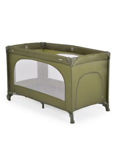 Moni UNO utazóágy 1 szintes zippes kibújóval ZÖLD 