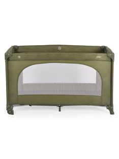 Moni UNO utazóágy 1 szintes zippes kibújóval ZÖLD 