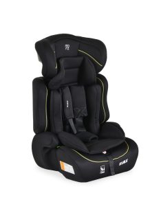 Moni FLEX autós ülés 76-150cm FEKETE-ZÖLD díszcsík 