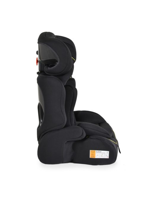 Moni FLEX autós ülés 76-150cm FEKETE-ZÖLD díszcsík 