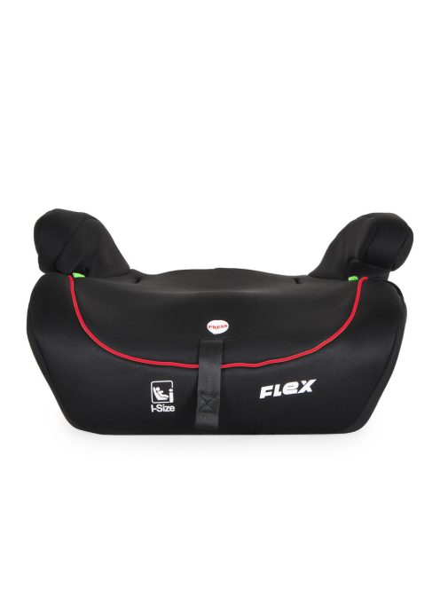 Moni FLEX autós ülés 76-150cm FEKETE-PIROS díszcsík 