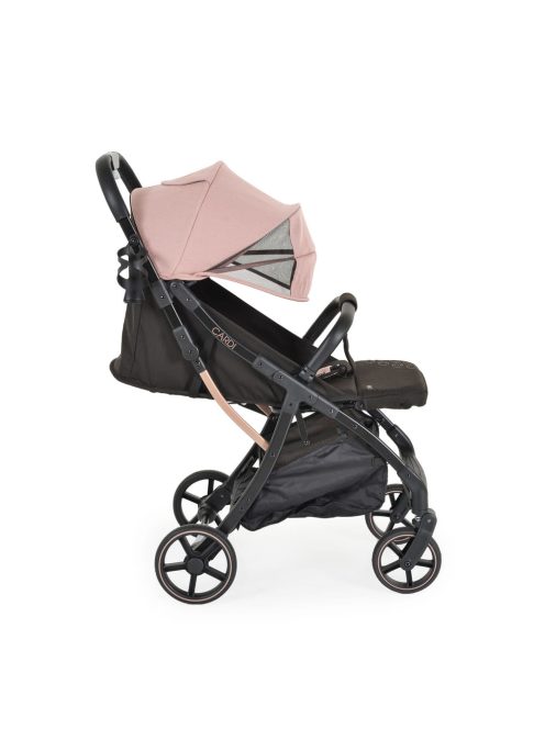 Moni CARDI babakocsi, egy gombbal csukható, hálós szellőző PINK