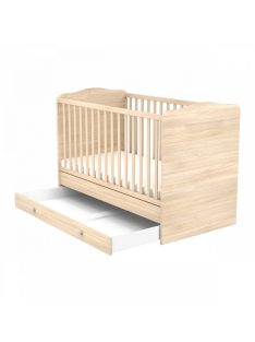 Átalakítható ágyneműtartós gyermekágy Borostyán