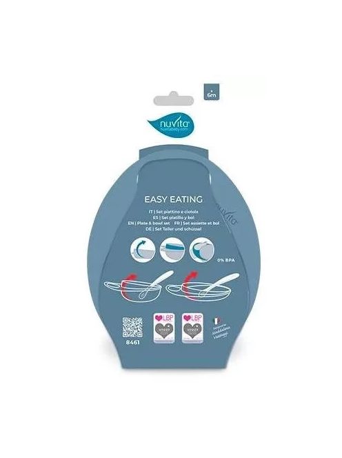  Nuvita EasyEating tál 2Darab -Green - 8431 