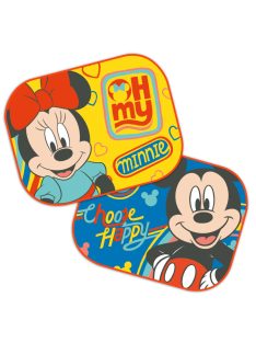   Seven Polska árnyékoló 2 db-os 44x35cm Mickey és Minnie sárga-kék