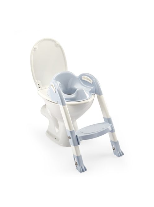 Thermobaby wc szűkítő lépcsős Kiddy Loo Fleur bleue kék