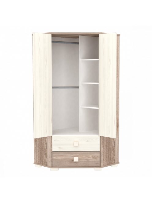 Sarokszekrény Krém-fűz